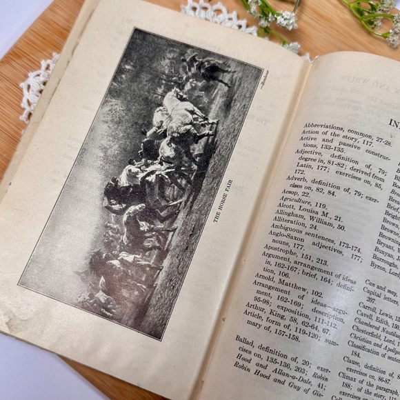 🌿 Vintage 1924 Schoolbook – Learning to Speak and Write, Book II - Picture 13 of 16